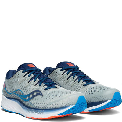 Saucony Men's Ride ISO 2 11 Grey/Blue