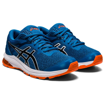 ASICS Kid's GT-1000 10 Grade School Running Shoes, 4.5, Reborn Blue/Black