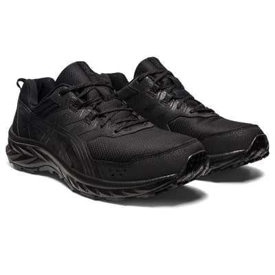 ASICS Men's Gel-Venture 9 Running Shoes, 12.5, Black/Black