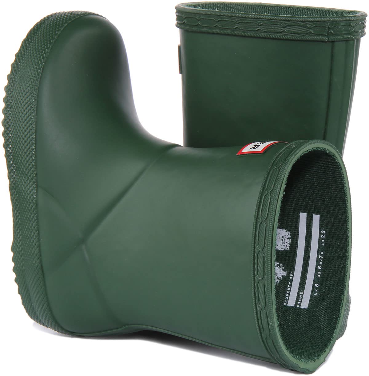 Hunter Unisex-Child Original First Classic Rain Boot 11 Little Kid Hunter Green