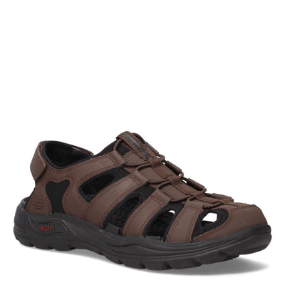 Skechers Men's Fisherman Sandal 10 Chocolate