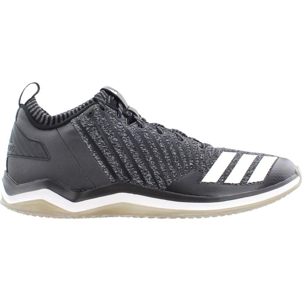 adidas Mens Icon Trainer Baseball Baseball Sneakers Shoes Casual - Black - Size 11 D