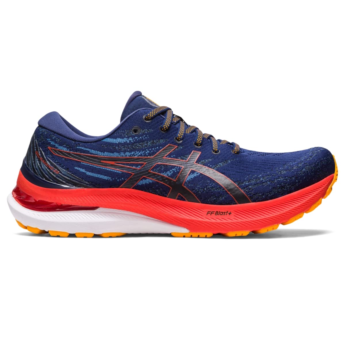 ASICS Gel-Kayano® 29 Deep Ocean/Cherry Tomato 10.5 4E - Extra Wide