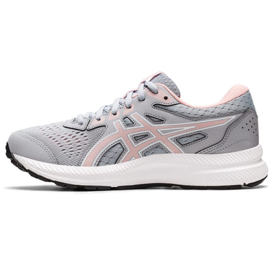 ASICS Women's Gel-Contend 8 Running Shoes, 10, Piedmont Grey/Frosted Rose