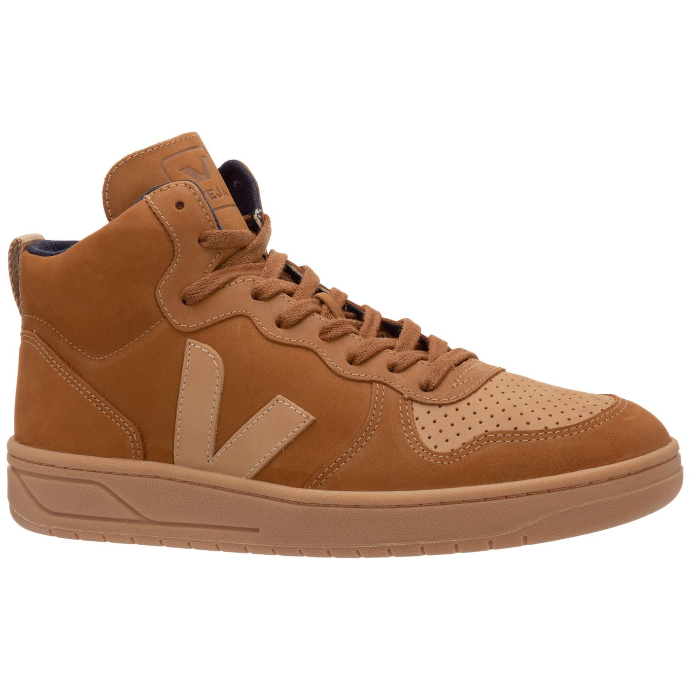 Veja Men V-15 high-top Sneakers Marrone 9 US