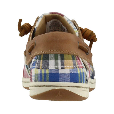 Sperry Songfish Prep Navy Multi/Tan/Madras 6.5