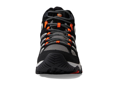 Merrell Men's Moab 3 Mid Hiking Boot 13 Black/Tangerine