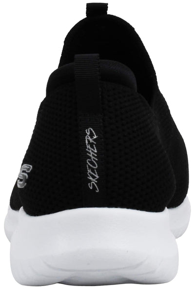 Skechers Women's Ultra Flex First Take Slip On Trainers Black White 9.5 M