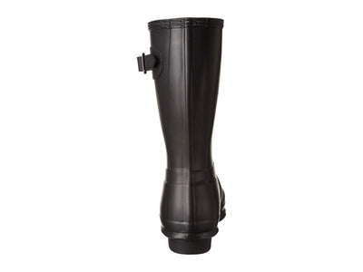 Hunter Women's Original Short Rain Boot,Black (Matte) Size 7