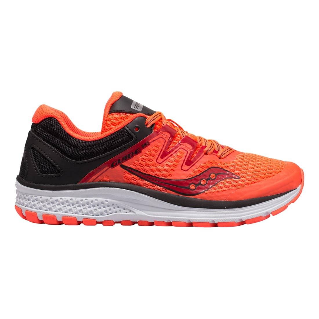 Saucony Kids Guide ISO, ViziRed/Black, 5.5Y