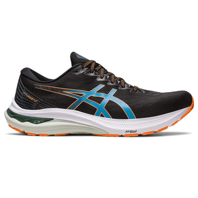 ASICS Men's GT-2000 11 Running Shoes, 7, Black/Sun Peach