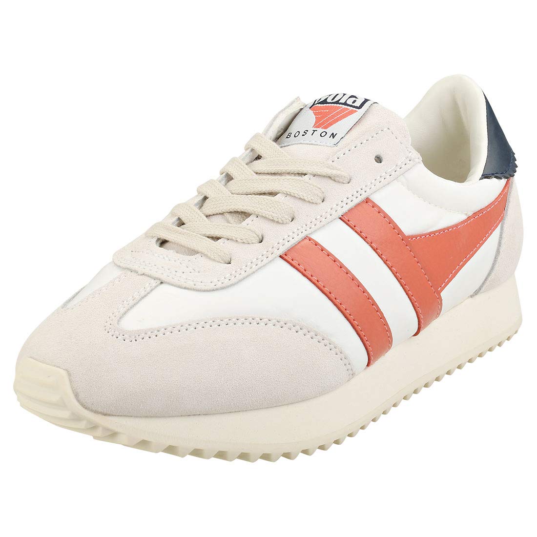 Gola Boston 78 Off-White/Hot Coral/Navy 5 B (M)