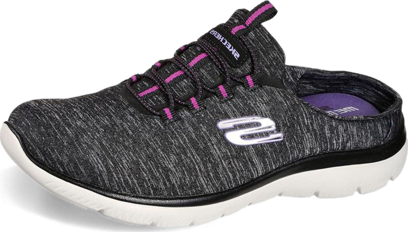 Skechers Summits Black/Purple 9.5 B (M)