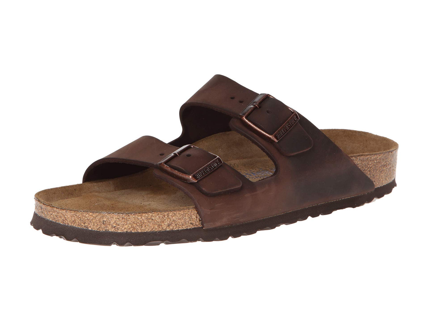 Birkenstock Single Shoe - Arizona Soft Footbed Leather Habana Oiled Leather EU 40 Right (US Men's 7-7.5, Women's 9-9.5) Regular (D-E)