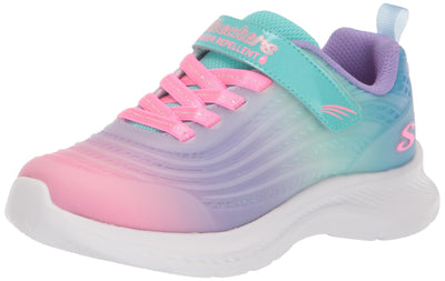 Skechers Girls' Jumpsters 2.0 Blurred Dream 12.5 Little Kid Pink/Multi