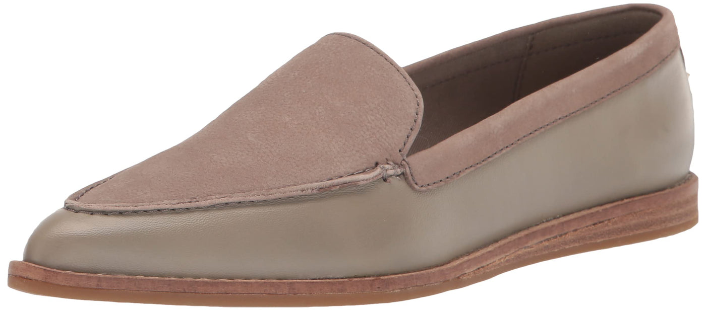 Sperry Women's Saybrook Slip ON Boat Shoe, Taupe, 11