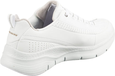 Skechers Sport Arch FitCiti Drive Womens Sneaker 85 CD US WhiteSilver