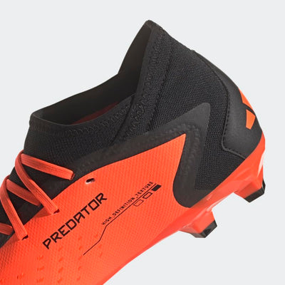 adidas Unisex Predator Accuracy.3 Firm Ground Soccer Cleats Shoe, Team Solar Orange/Black/Black, 7 US Men