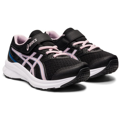 ASICS Girl's Jolt 3 PS (Toddler/Little Kid) Black/Barely Rose 1.5 Little Kid M