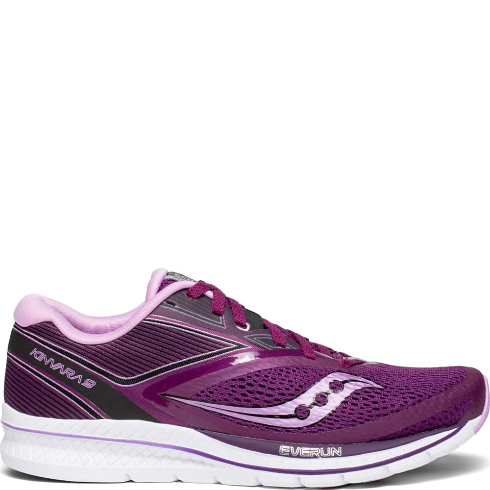 Saucony Women's Kinvara 9, Purple/Pink, 6.5 B