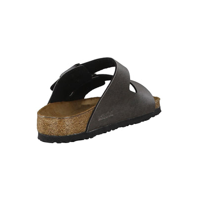 Birkenstock Unisex Arizona Birkoflor - Standard Fitting Classic Buckled Two Strap - Flip Flop Sandal BIRK EU39-UK5.5-US8-8.5 Anthracite