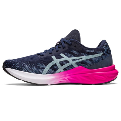 ASICS Women's DYNABLAST 3 Running Shoes, 6, Midnight/Light Steel