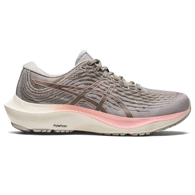 ASICS Women's Gel-Kayano LITE 3 Running Shoes, 5.5, Oyster Grey/Frosted Rose