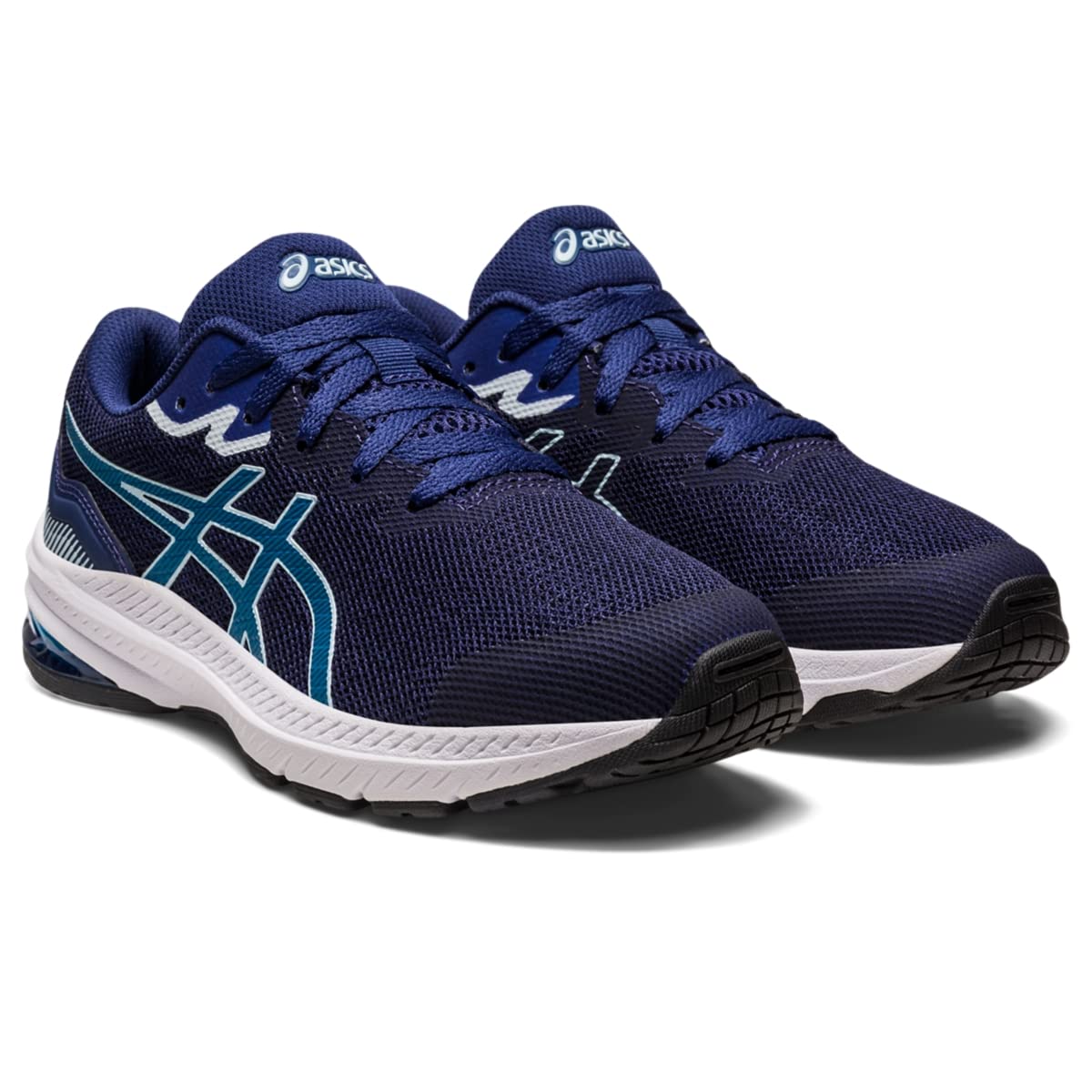 ASICS Kid's GT-1000 11 Grade School Running Shoes, 5, Indigo Blue/Reborn Blue