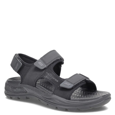 Skechers Men's Arch Fit Motley SD Kontra Sandal 7 Black