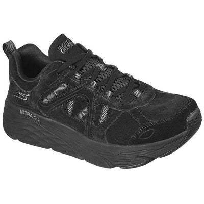 Skechers Women's Sneaker 7 Black Suede Trim