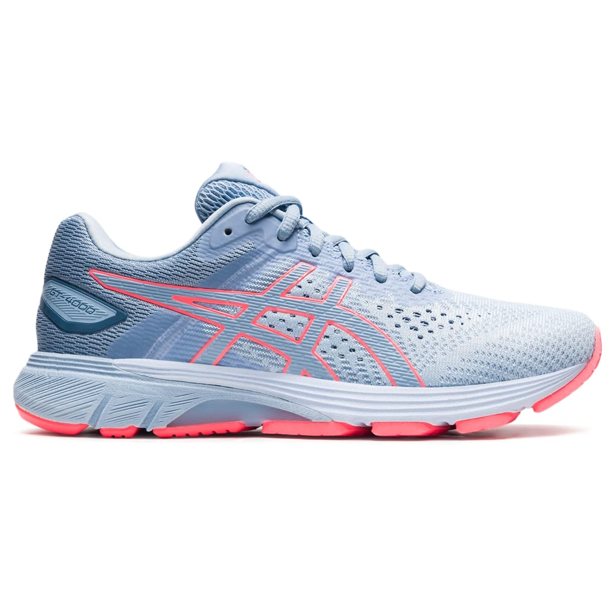 ASICS Women's GT-4000 2 Running Shoes, 5, Soft Sky/Mist