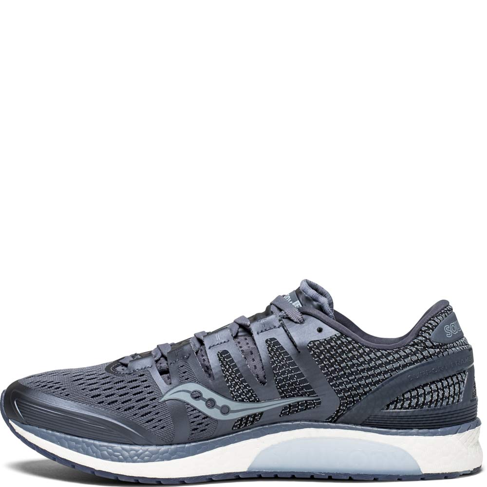 Saucony Men's Liberty ISO Shoes, Grey/Fog, 11