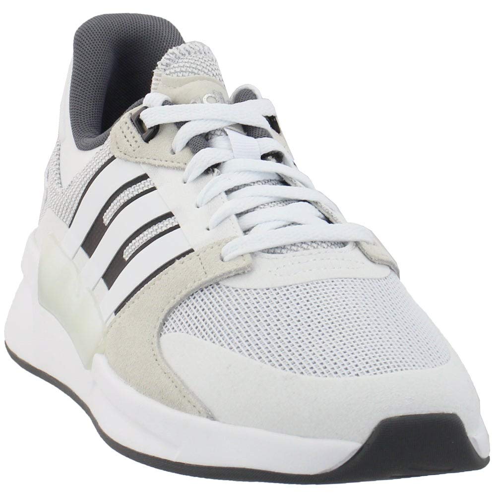 adidas Men's 90s Running Shoes 11 White/Cloud White/Raw White