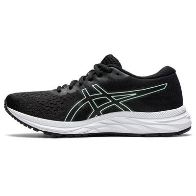 ASICS Women's Gel-Excite 7 Running Shoes, 9.5, Black/BIO Mint