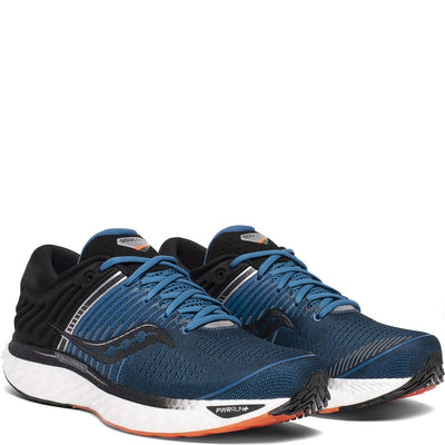 Saucony Men's Triumph 17, Blue/Black, 8 D US