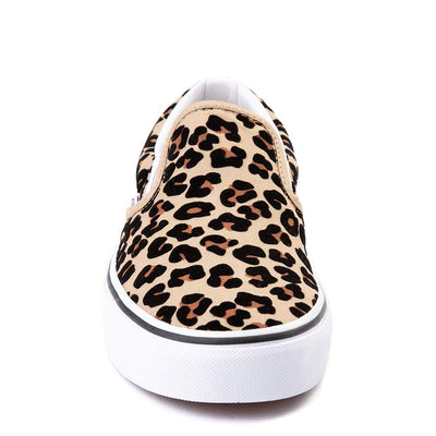 Unisex Authentic Classic Sneakers Skate Shoe (Slip On - Leopard 7483, Mens 11)