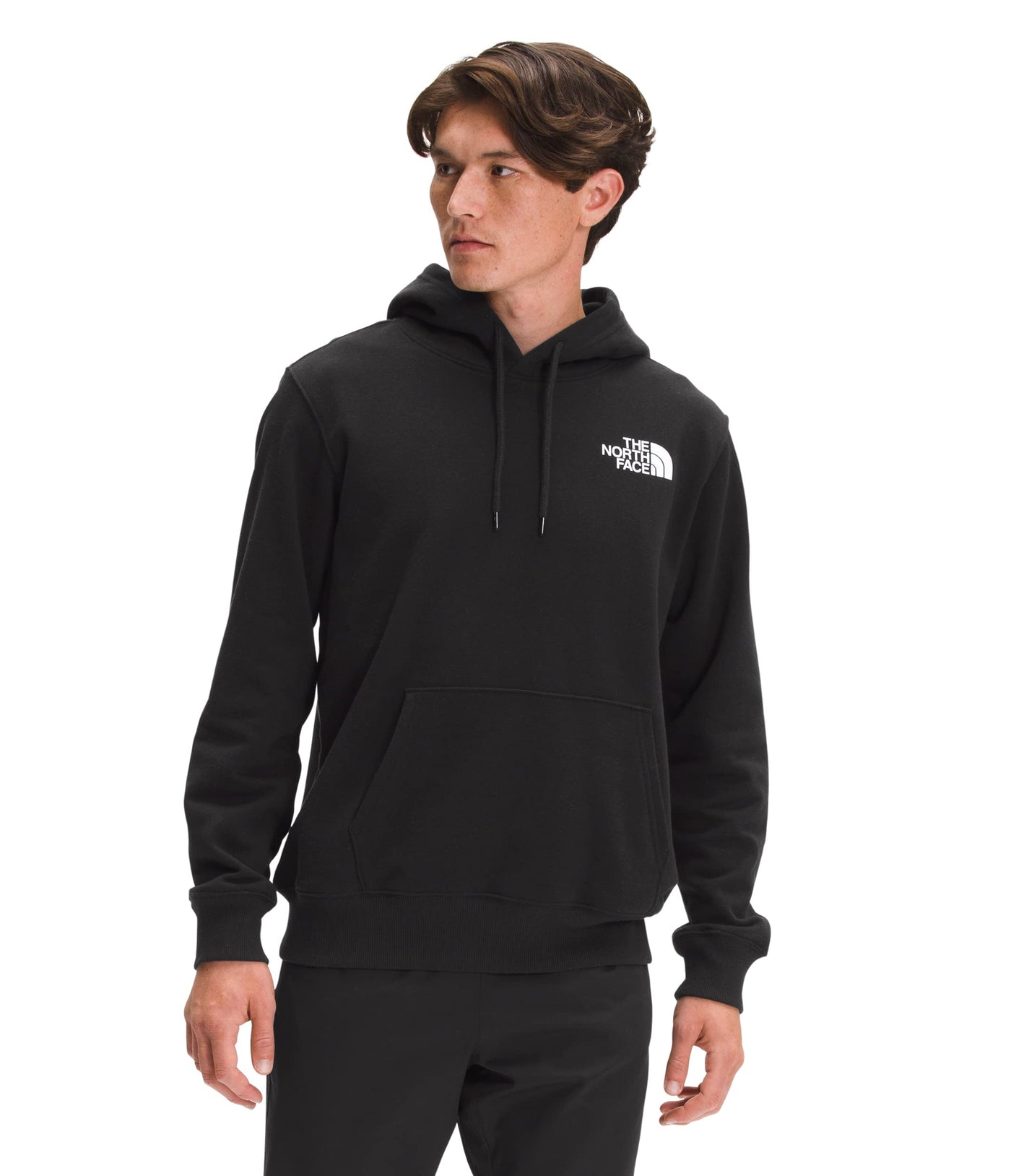 The North Face Men's Box NSE Pullover Hoodie, TNF Black/Gravel, XX-Large