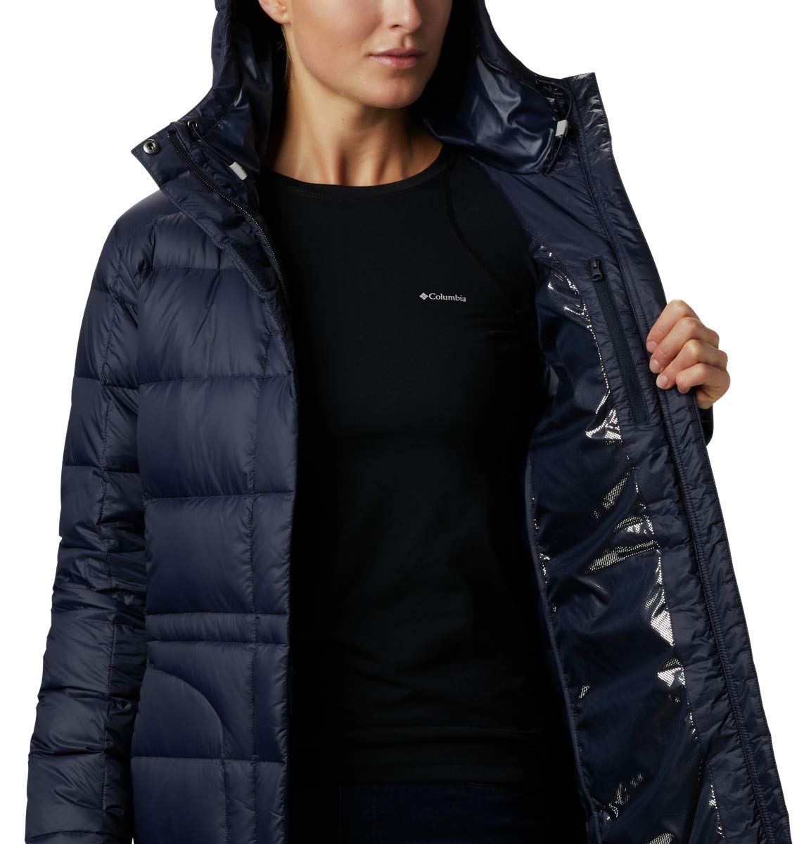 Columbia Women's Hexbreaker™ Down Jacket, Dark Nocturnal ,Large