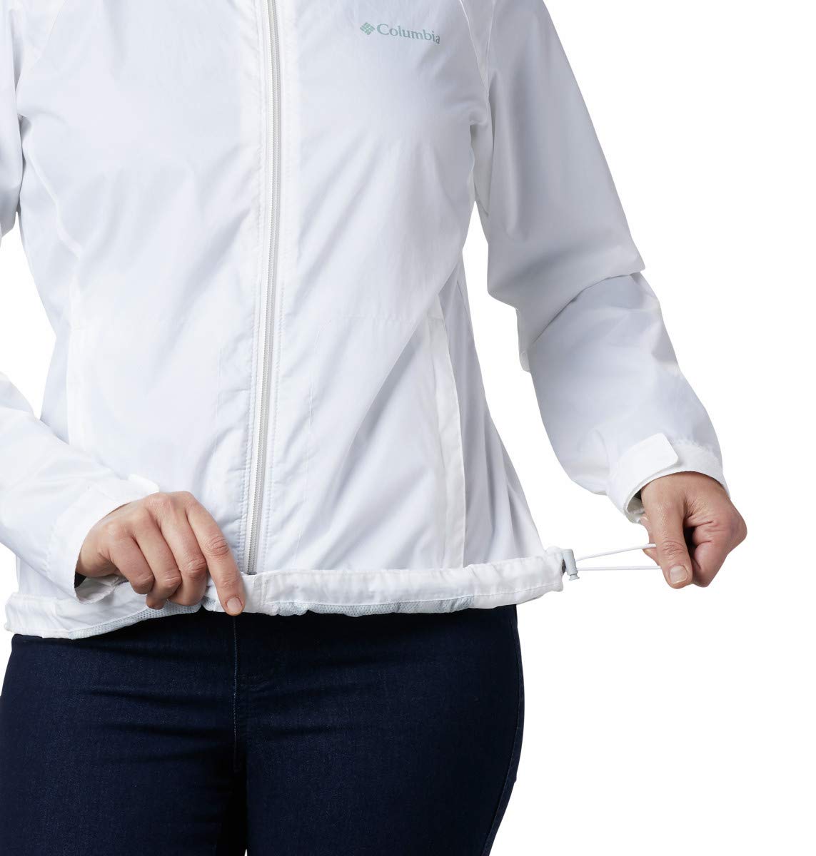 Columbia Women's Switchback III Jacket, White, Large