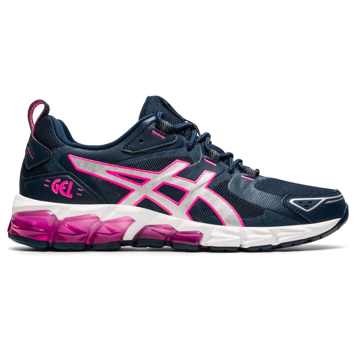 ASICS Women's Gel-Quantum 180 Sportstyle Shoes, 5, French Blue/HOT Pink