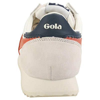 Gola Boston 78 Off-White/Hot Coral/Navy 5 B (M)