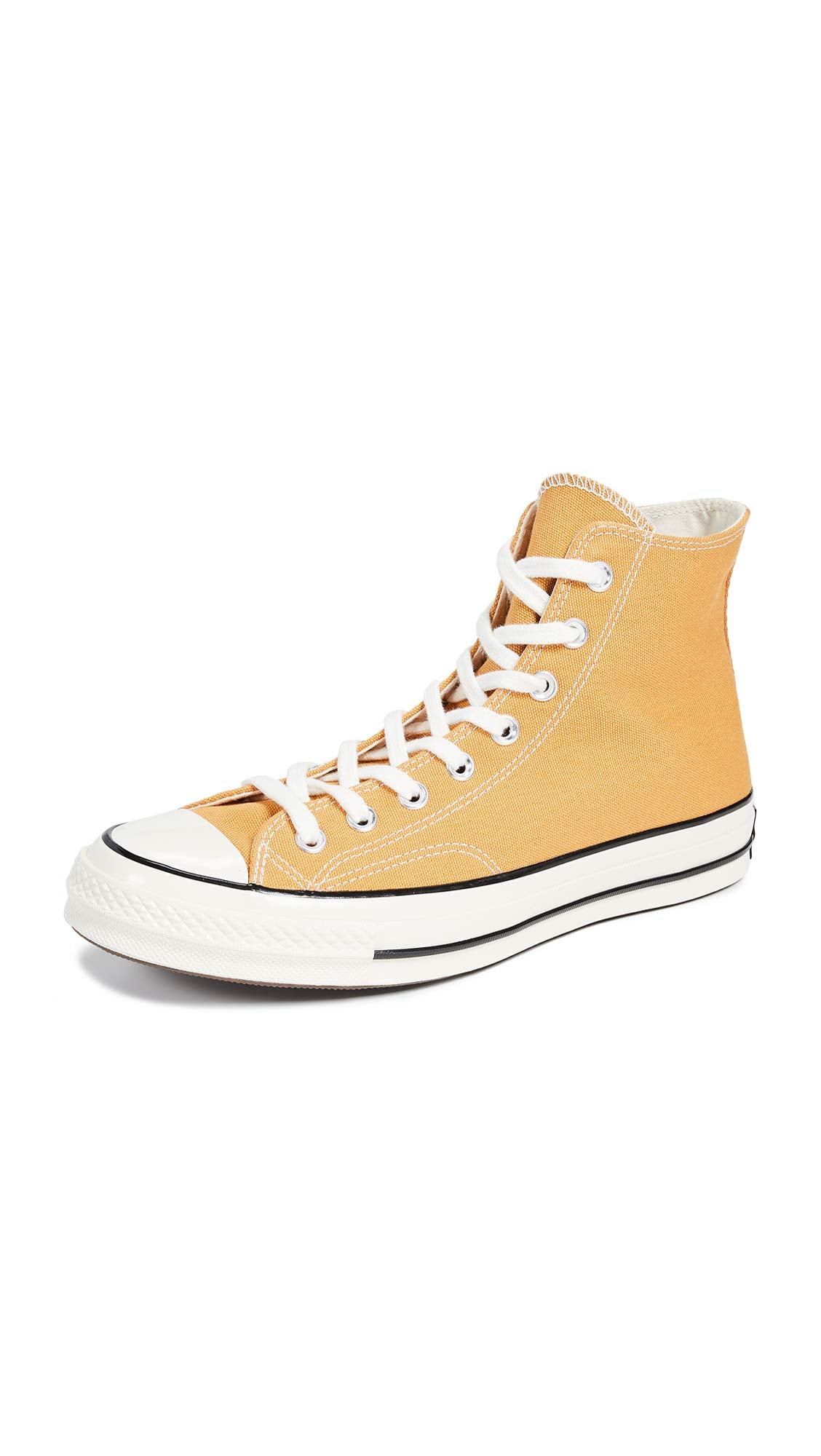 Converse Men's Taylor Chuck 70 Hi Sneaker 9.5 Sunflower/Black/Egret