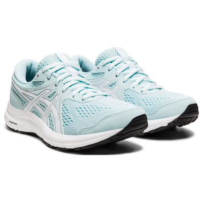 ASICS Womens Gel-Contend® 7 Aqua Angel/White 6.5 B - Medium