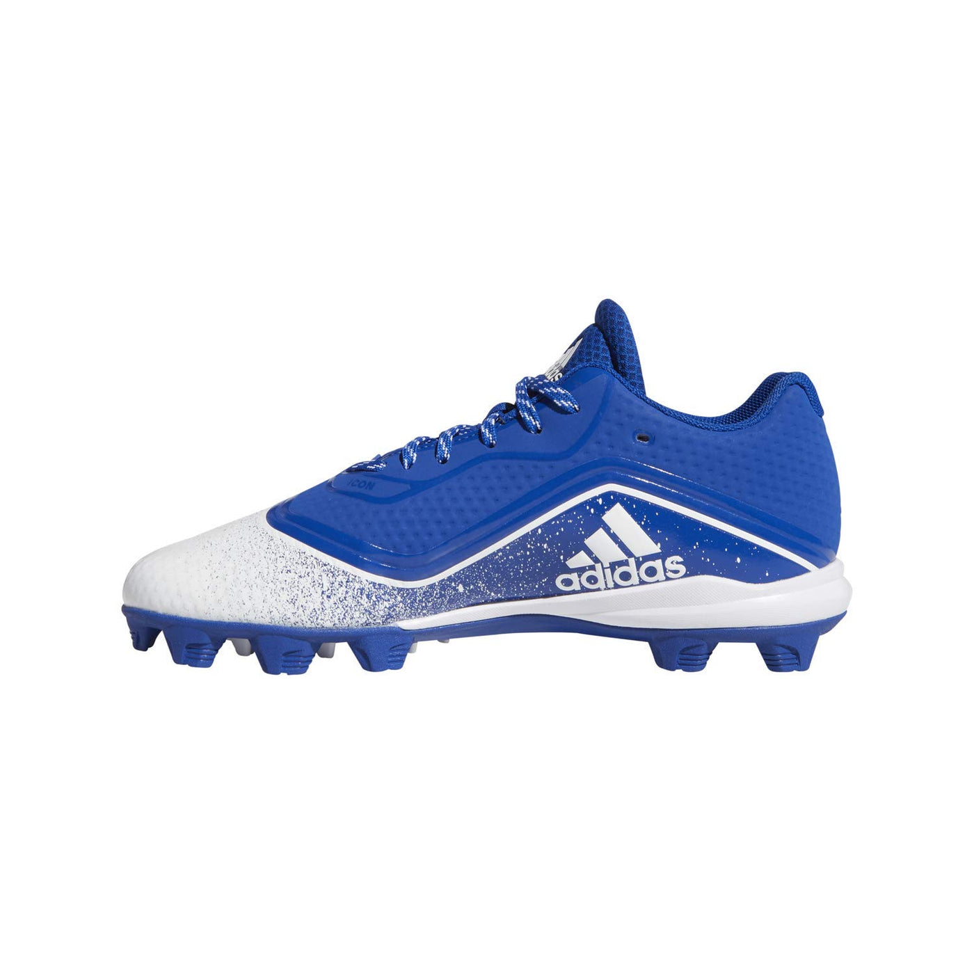 Adidas Mens Icon V Md Baseball Shoes Royal/White 8