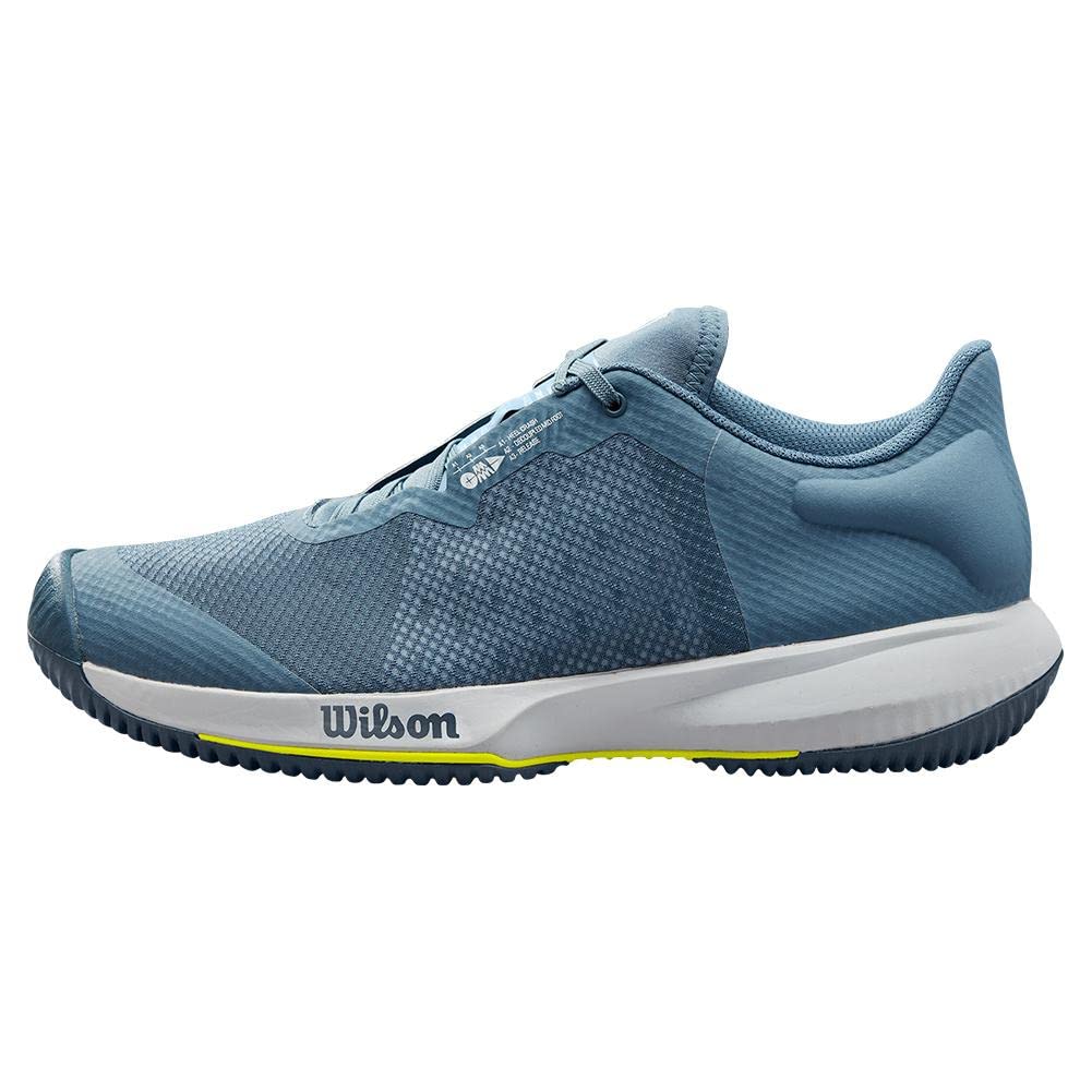 WILSON KAOS Swift Mens Tennis Shoes - China Blue/Wht/Sulfr Spg - Size 11