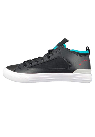 Converse Men's Chuck Taylor All Star Ultra Shoot for The Moon Sneaker 9 Black/White/Turbo Green