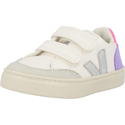 Veja Small V-12 Hook and Loop (Toddler) Extra/White/Multicolor/Lavande 26 (US 9.5 Toddler) M