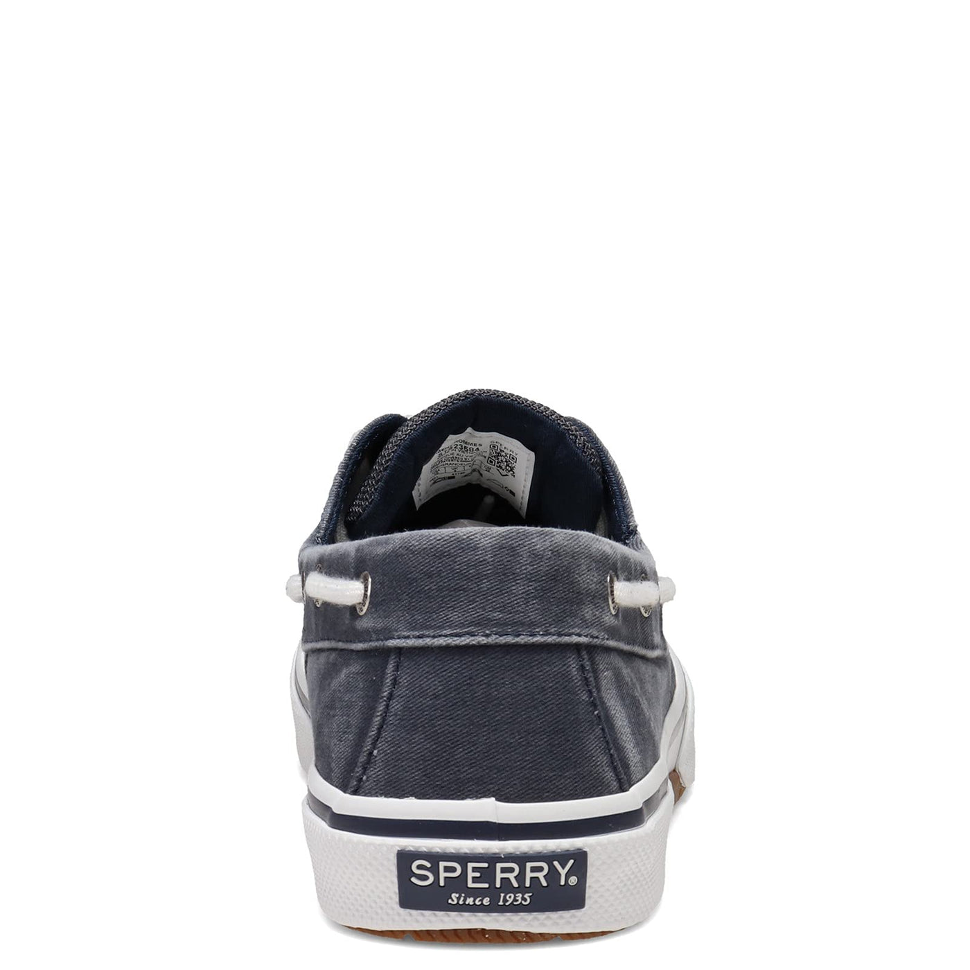 Sperry Men's Halyard Sneaker 11 Wide Navy Twill