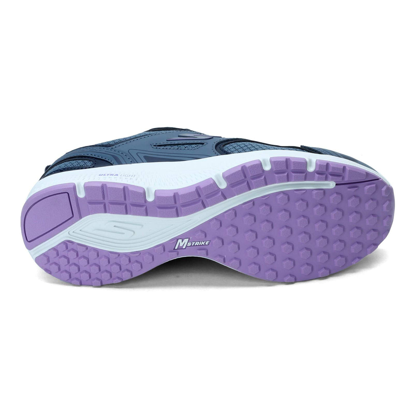 Skechers womens Consistent Sneaker, Blue/Purple, 8 US