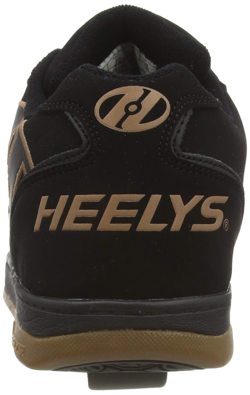 Heelys Propel 2.0 Men's Sneaker,Black/Gum,9 M US